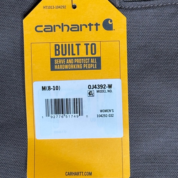 Carhartt Washed Duck Sherpa Lined Jacket - Picture 8 of 8